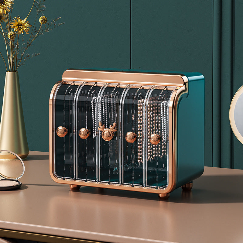 Cajón de almacenamiento de caja de almacenamiento de cosméticos de lujo ligero