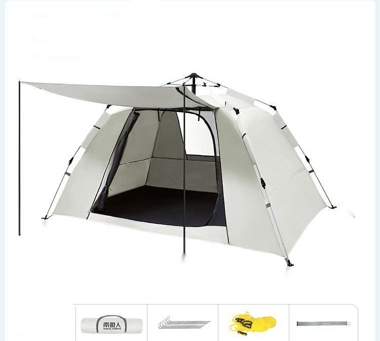 Tente de Camping pliable et épaississante automatique, protection solaire, pique-nique sauvage, maison, ensemble complet