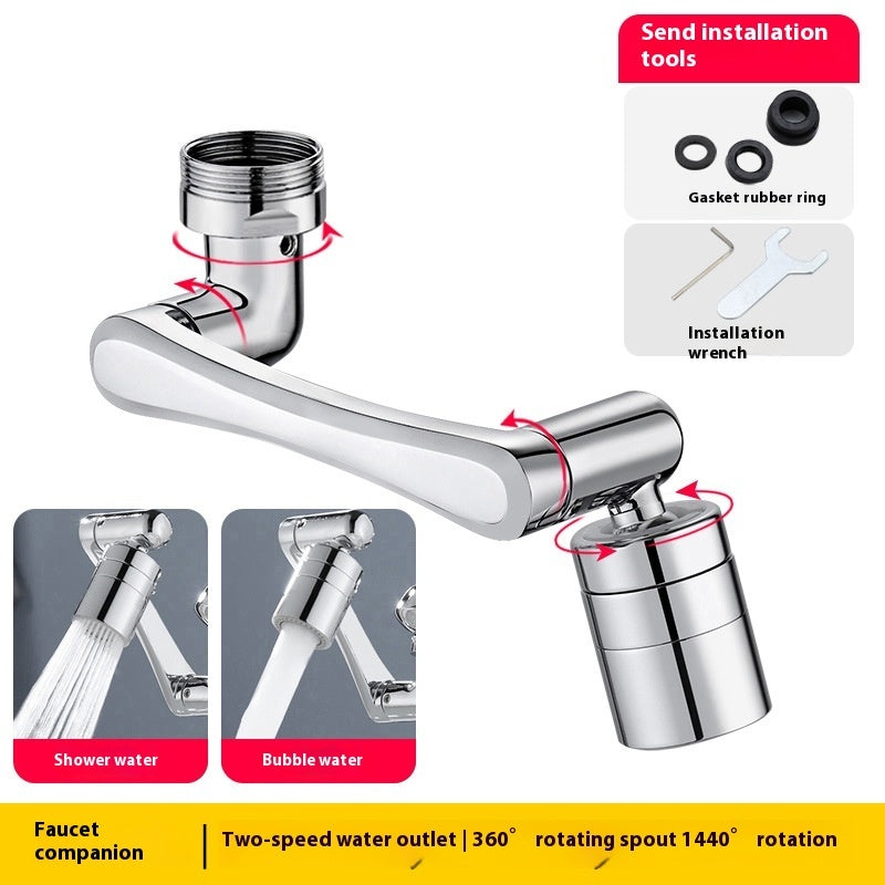 Extensor de grifo de brazo mecánico de lavado