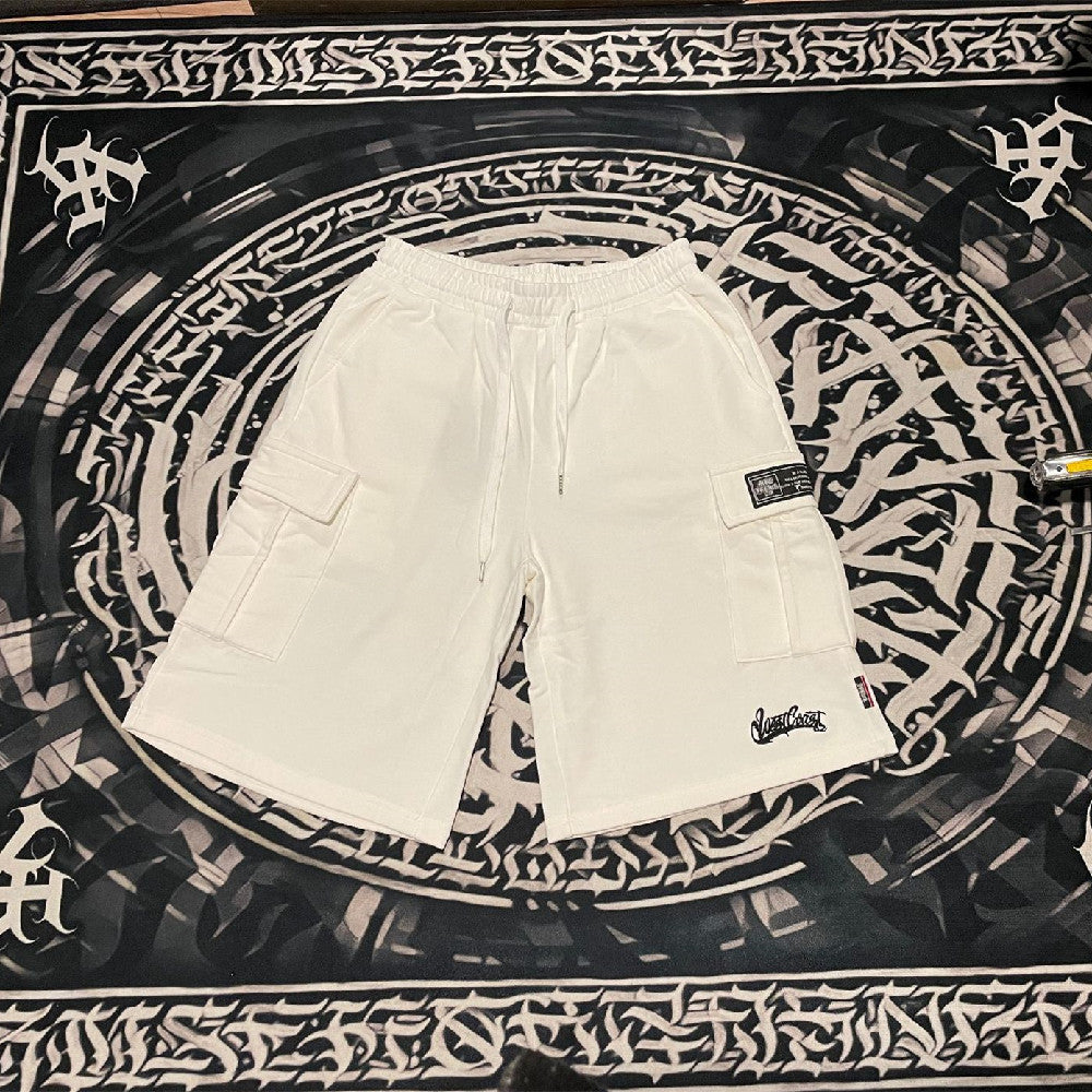 Fashion Personality Men's Loose Six-point Shorts