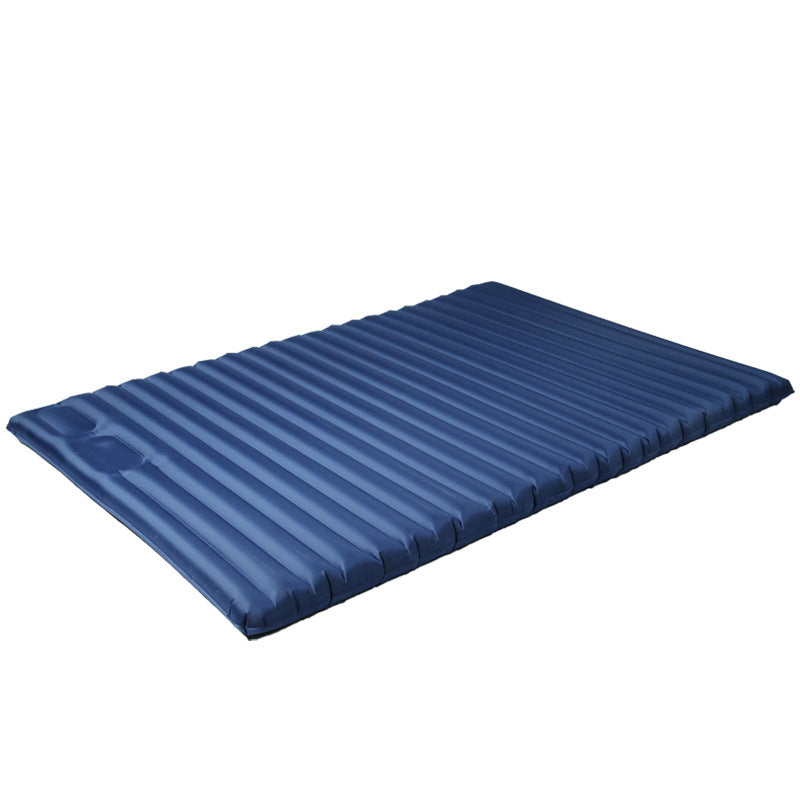 Coussin de couchage à Air épais pour Camping, résistant à l'humidité, Double coussin gonflable automatique