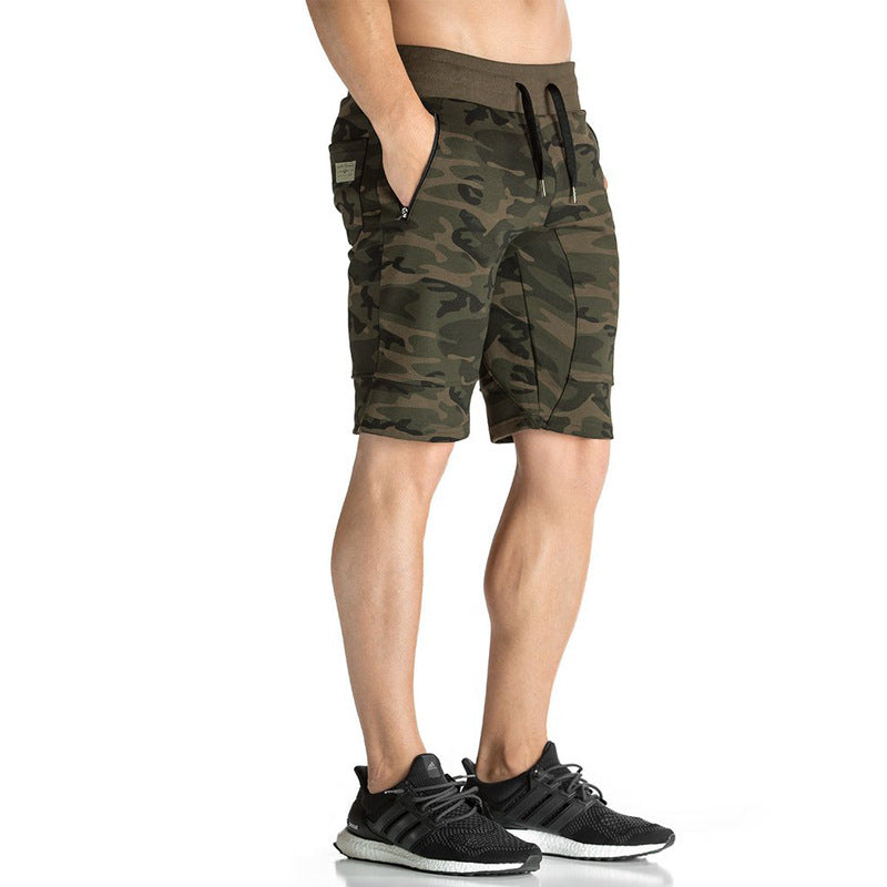 Camouflage respirant de remise en forme musculaire pour les hommes en plein air