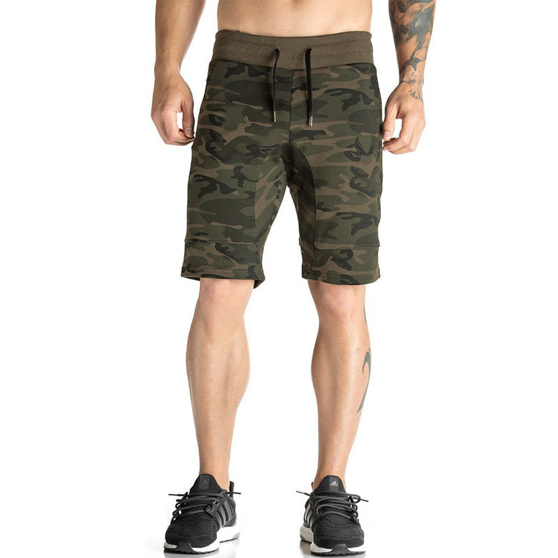 Camouflage respirant de remise en forme musculaire pour les hommes en plein air