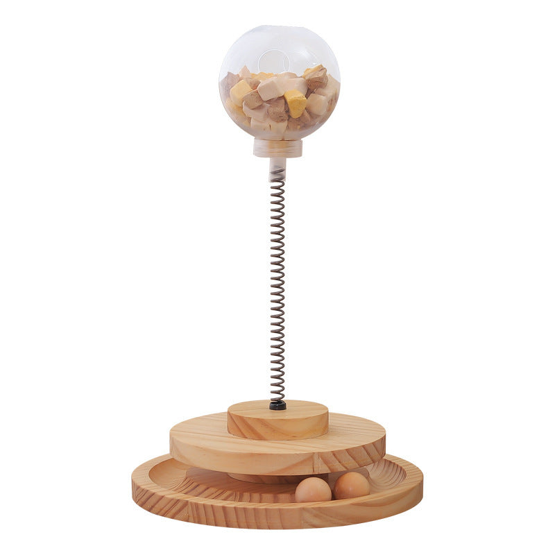 Dispensador de golosinas para gatos Dispensador de golosinas para gatos Juguete Hierba gatera Juguete para gatos Nips para gatos Juguete de primavera Gato Perro pequeño Alimentador lento Dispensador de golosinas Juguetes para mascotas