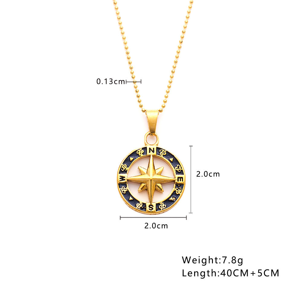 Cadena de suéter con colgante de circonio de color con incrustaciones