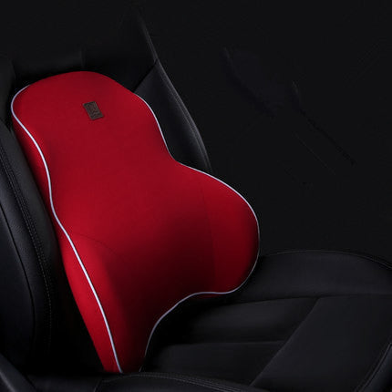 Car Memory Foam Headrest Lumbar Cushion Set