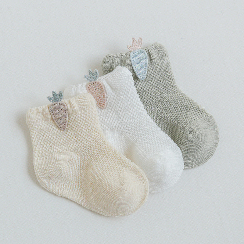 Calcetines Cosas Bebé Malla Recién Nacido calcetines de verano recién nacido Malla Confort