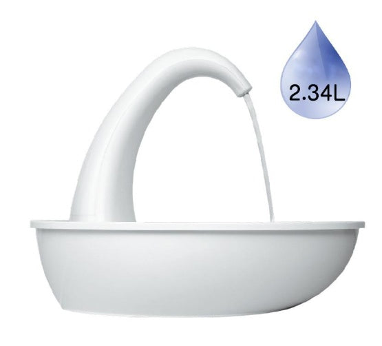 Bol à boire automatique de distributeur d'eau de chat d'animal familier de cygne