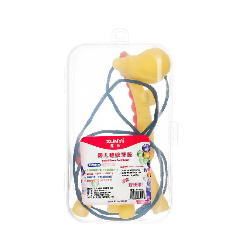 Jouet de dentition en silicone Bebe banane