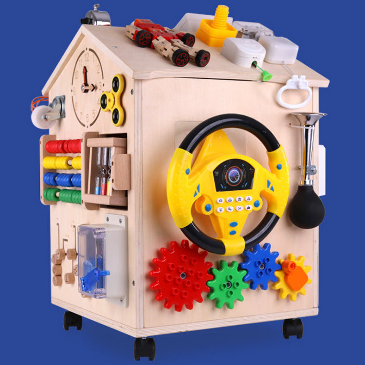 Juguetes de entrenamiento de enfoque para niños Montessori Busyboard