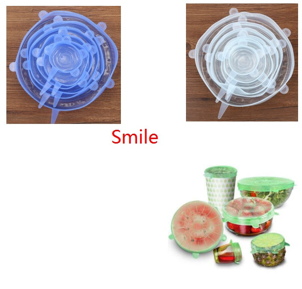 Accessoires de cuisine à couverture rétractable réutilisable