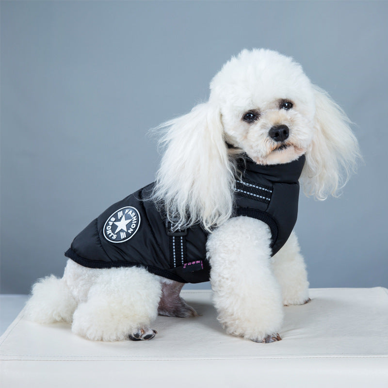 Vêtements d'hiver pour chiens et petits chiens, manteau chaud à capuche, vestes pour Chihuahua, carlin, vêtements pour chiots et chats