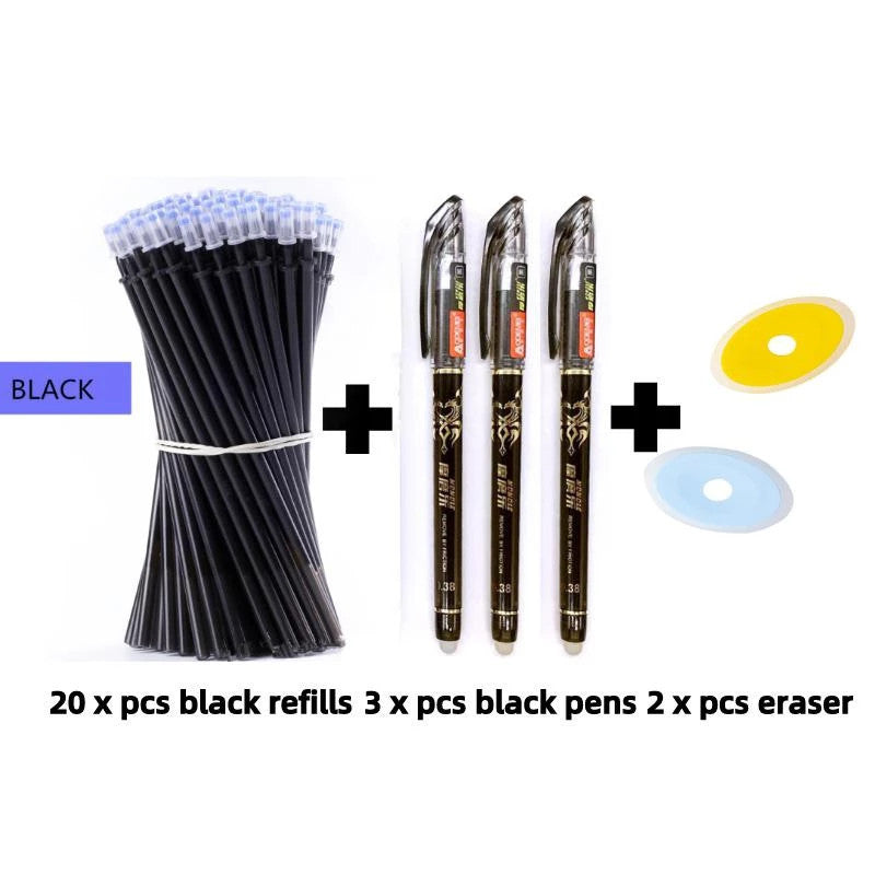 Stylo effaçable, aiguille, stylo effaçable à chaud, papeterie