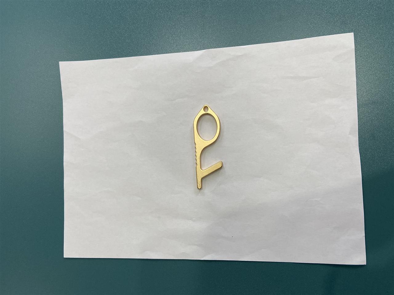 Ouvre-porte EDC ouvre-porte antibactérien avec LOGO