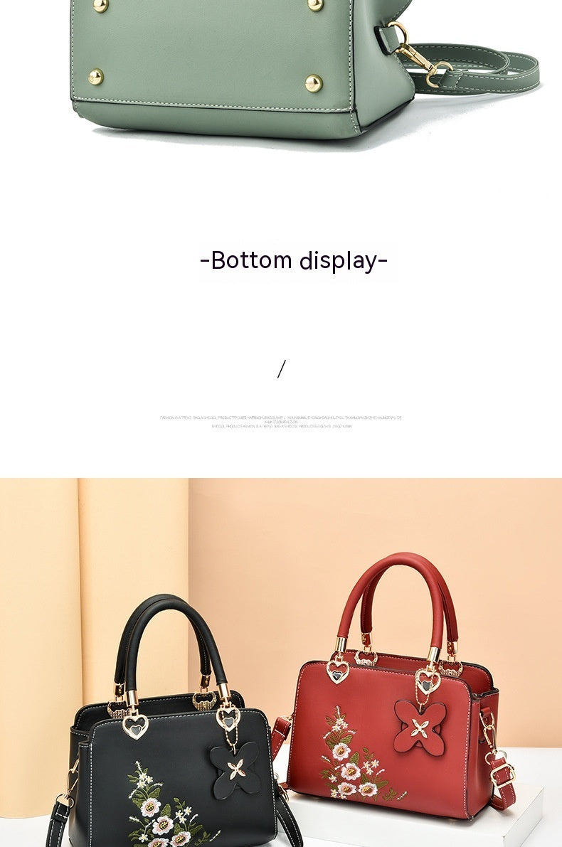 Sac à main à bandoulière décoratif à imprimé Floral pour femmes, mode européenne et américaine