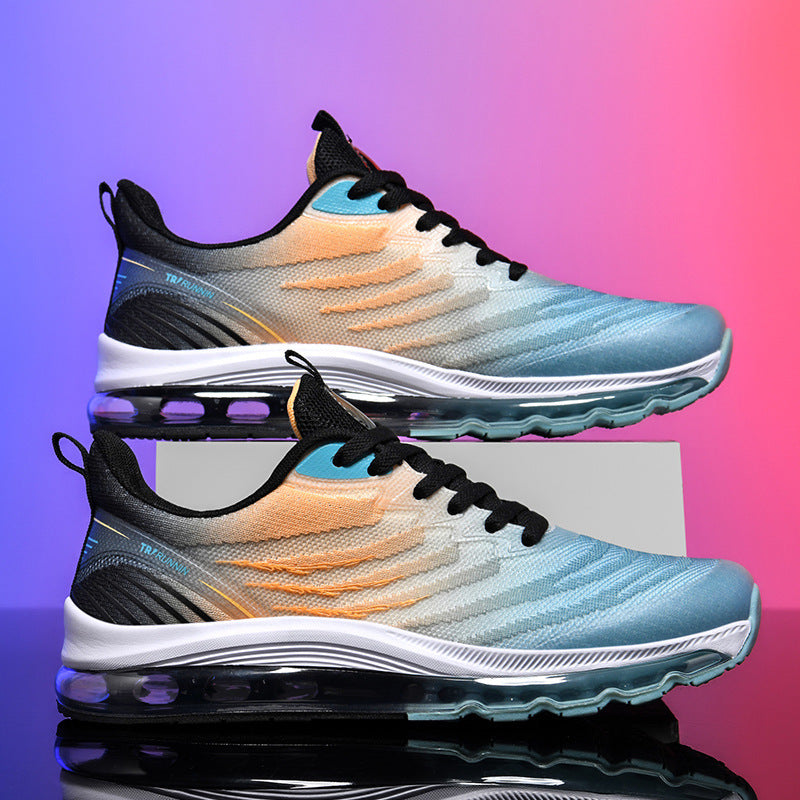 Zapatilla de deporte con cojín de aire transpirable informal de moda para hombre