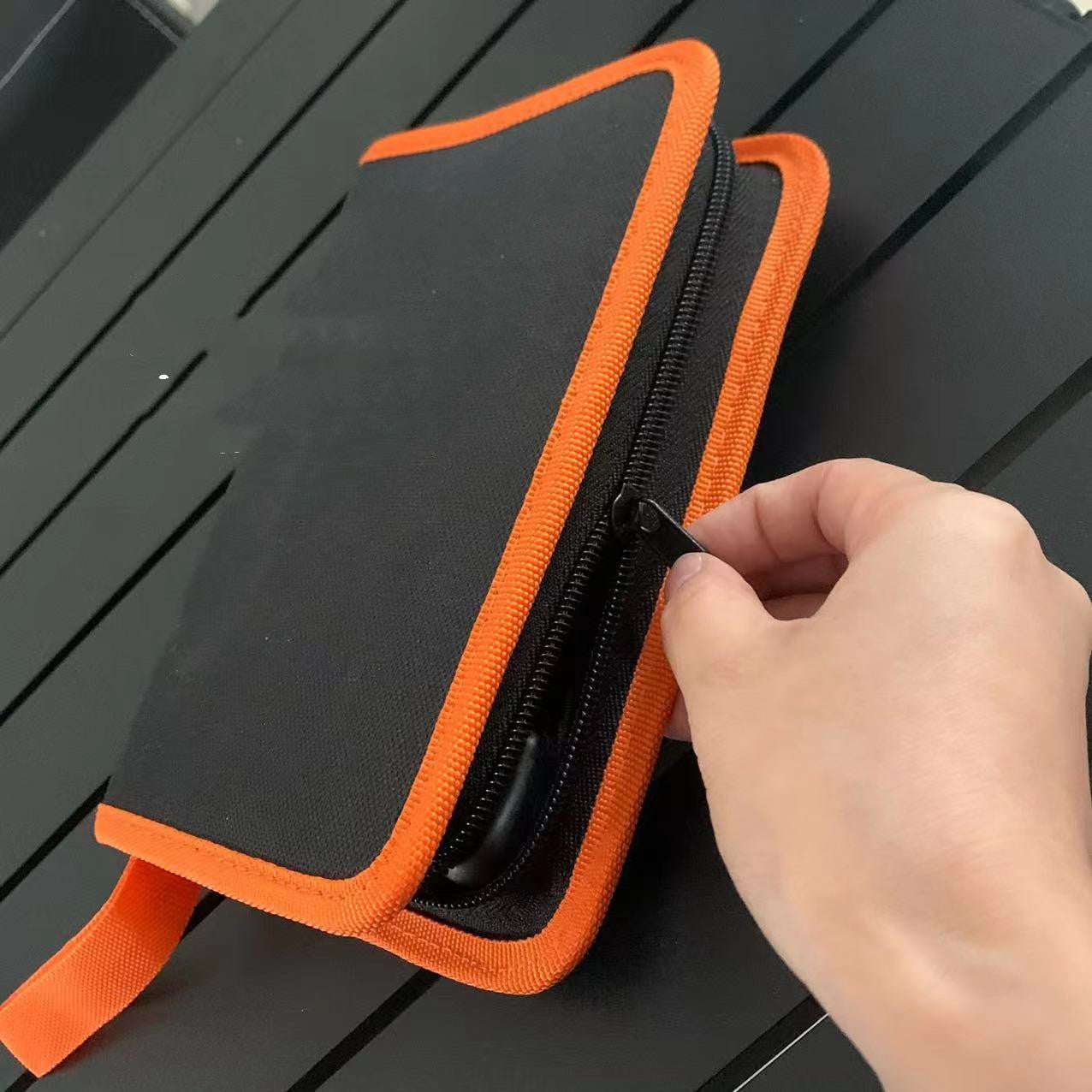Kit de réparation de pneu de voyage pour moto avec frein supérieur