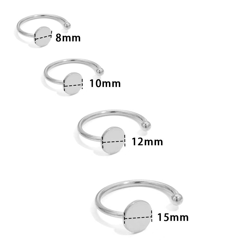 Accessoires de joint simple en acier inoxydable
