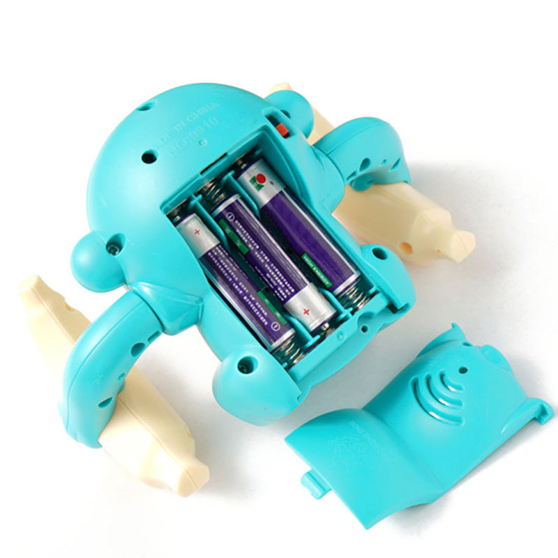 Jouets pour bébés, singe électrique, Puzzle musical léger, son à bascule, jouets éducatifs précoces pour enfants, cadeaux