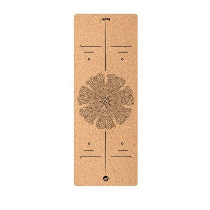 La estera de corcho para yoga no tiene sabor