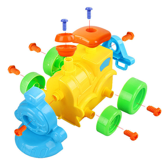 Démontage blocs d'assemblage jouets bricolage moto voiture modélisation bâtiment Construction écrous jouets pour enfants cadeaux