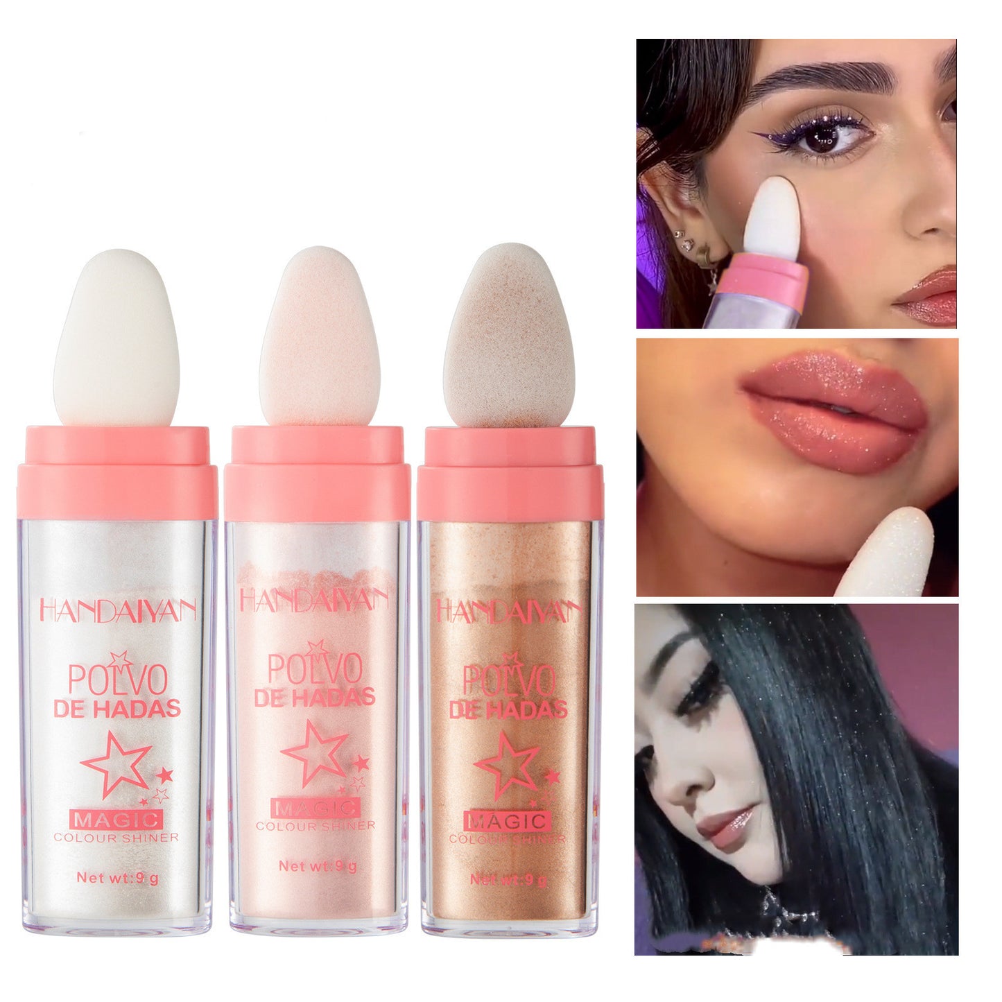 Fée point culminant Pat point culminant complet du corps éclaircissant naturel tridimensionnel réparation Blush fourniture de maquillage transfrontalier