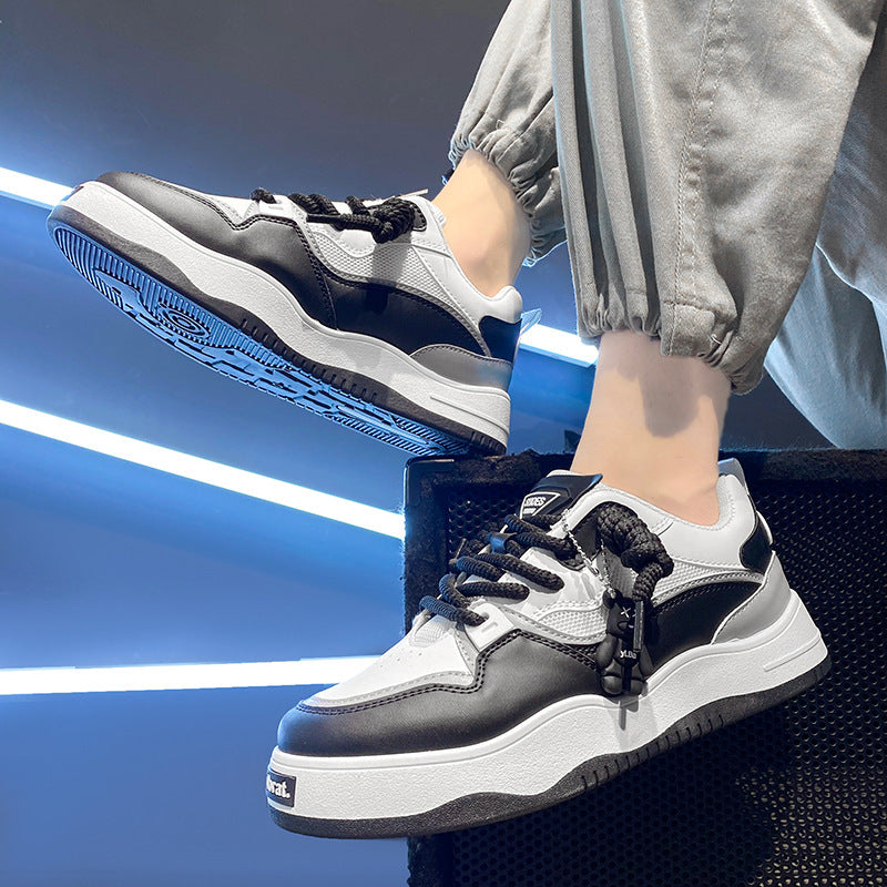 Hipster Platform Sneaker Homme décontracté décontracté polyvalent Sneaker Sports