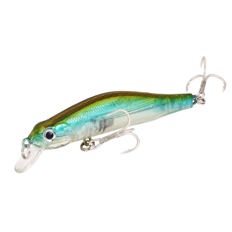 Cebo de pesca de pececillo láser bronceador