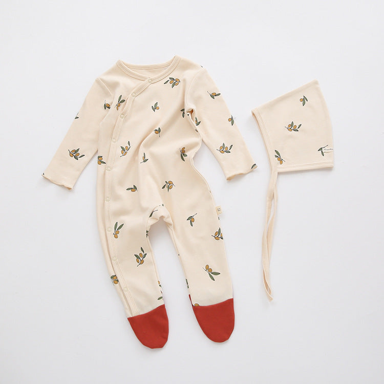 Mameluco estampado de algodón para bebés