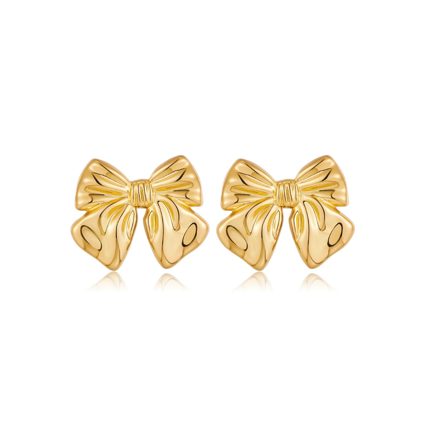 Cuivre chaud 18K de boucles d'oreilles d'arc de style européen et américain
