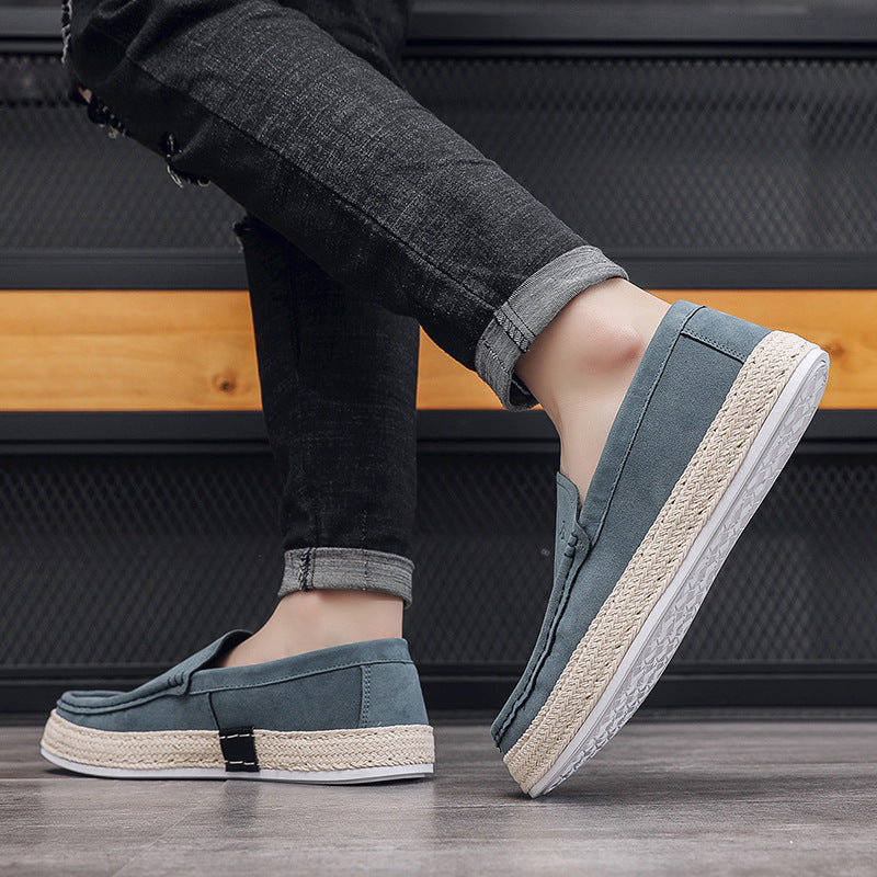 Zapatos Beanie para Hombre Primavera Transpirable