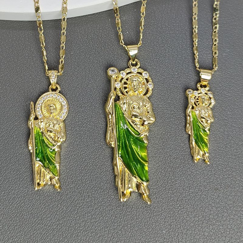Collier religieux St Jude à la mode