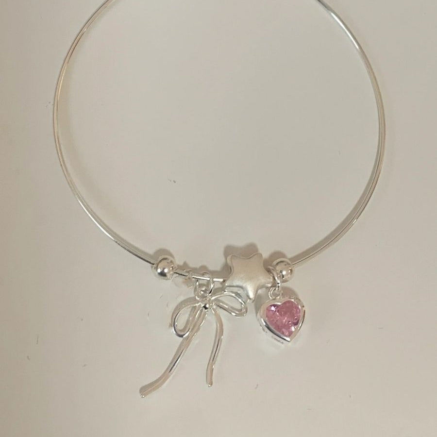 Bracelet papillon étoile d'amour pour femme