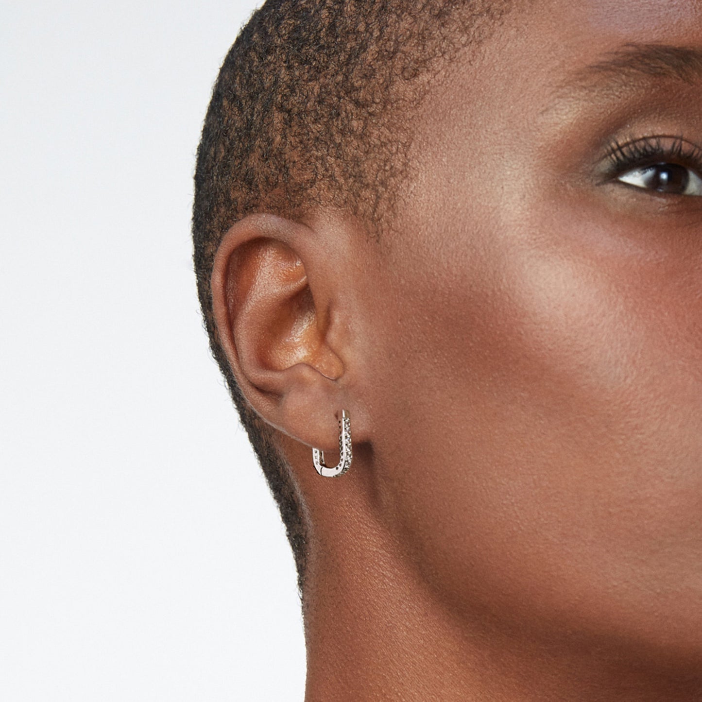Clip d'oreille classique en forme de U, vêtements personnalisés européens et américains, perceuse de gang, boucles d'oreilles en alliage de cuivre