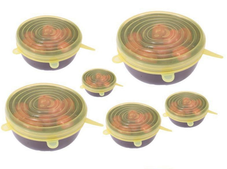 Accessoires de cuisine à couverture rétractable réutilisable