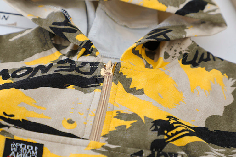 Vêtements pour enfants camouflage décontractés sauvages