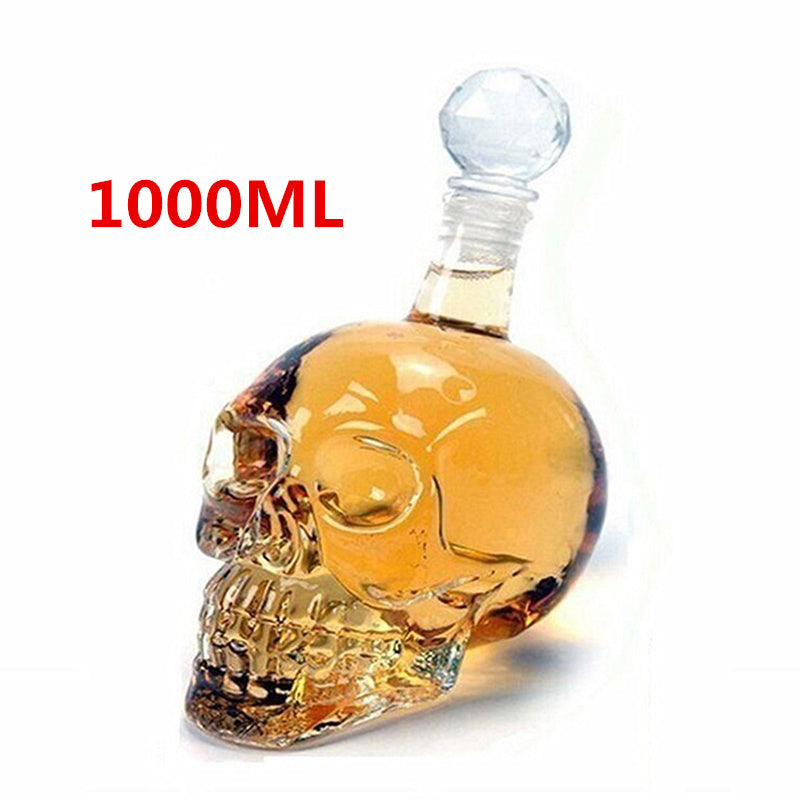Calavera Calavera Doble Cristal Transparente