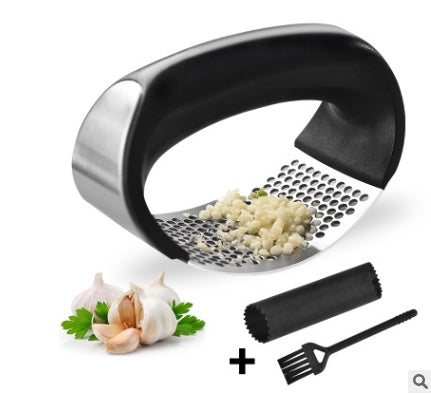 Presse-ail en acier inoxydable, presse-ail manuel pour la maison, cuisine, gingembre, presse-ail
