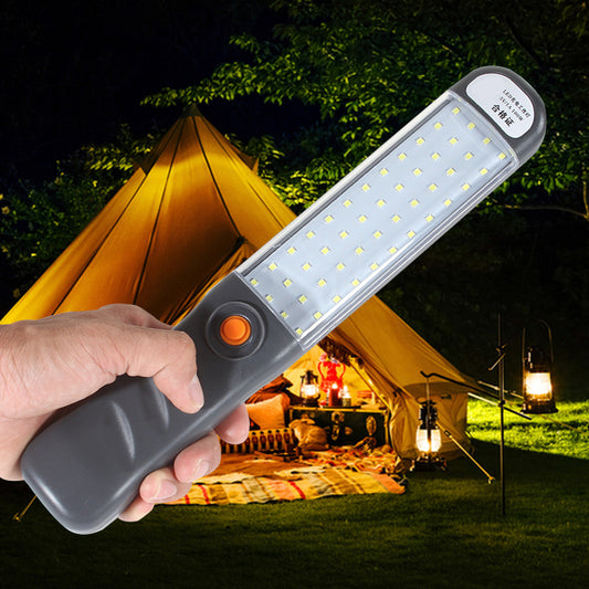 Luz de trabajo de mantenimiento de máquina herramienta multifuncional Led luz fuerte lámpara de Camping de mano magnética
