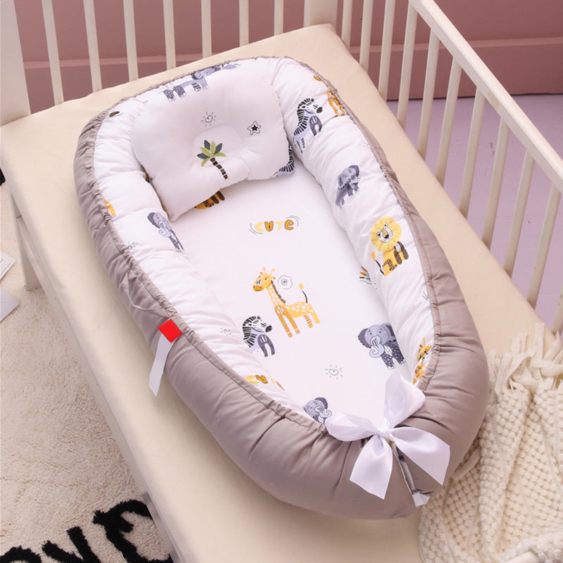Cama de cuna de algodón