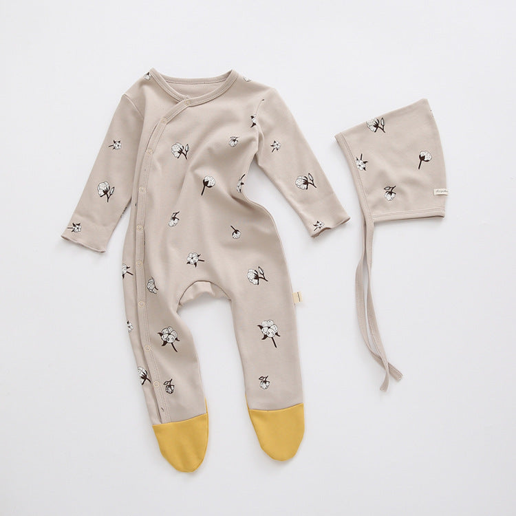 Mameluco estampado de algodón para bebés