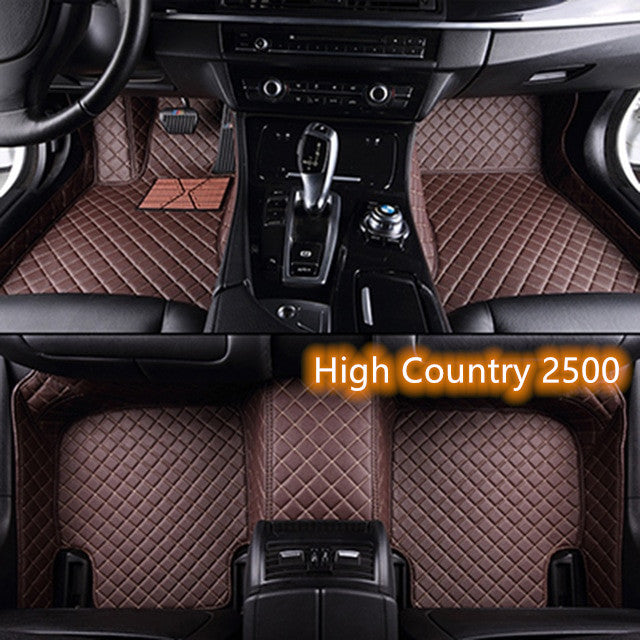 Alfombrilla de cuero para coche completamente rodeada, protección para todo tipo de clima