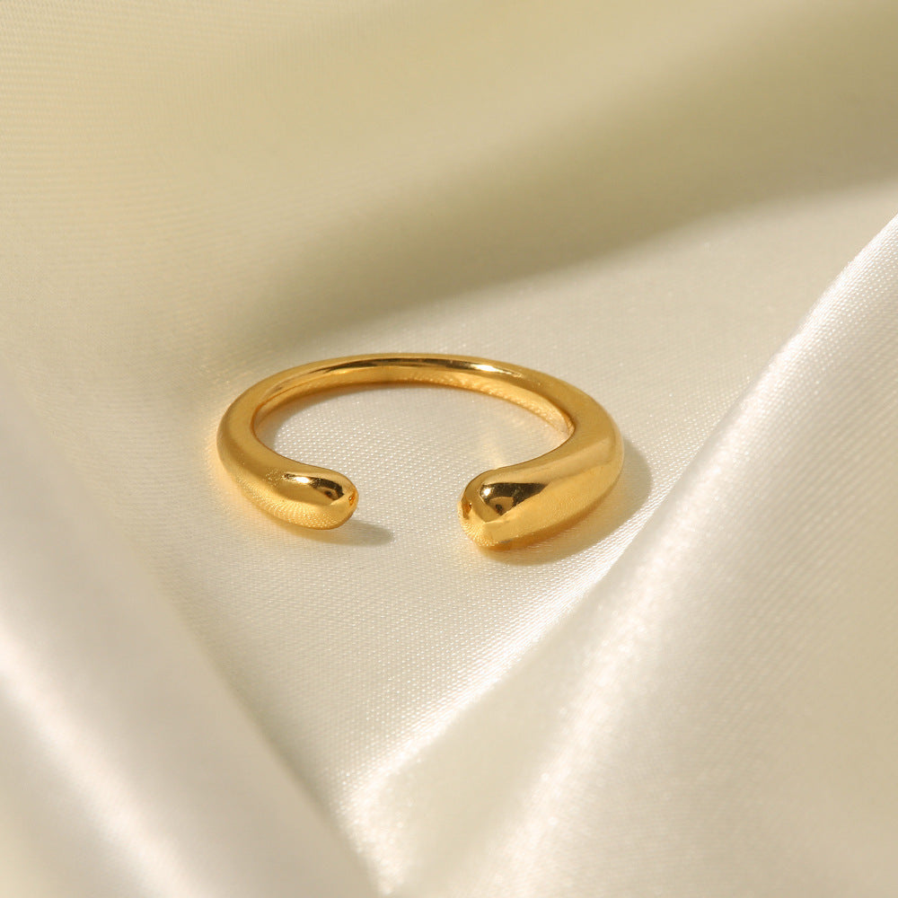French Simplicity Women's Elegant Ring
