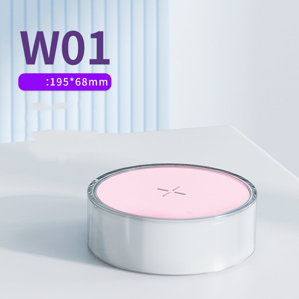15W Fast Wireless Charger Small Night Lamp