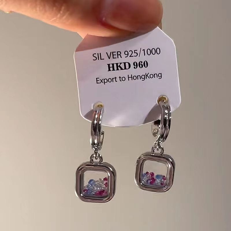 High Sense Light Luxury Temperament New Summer Exquisite Special Interest Earrings Women