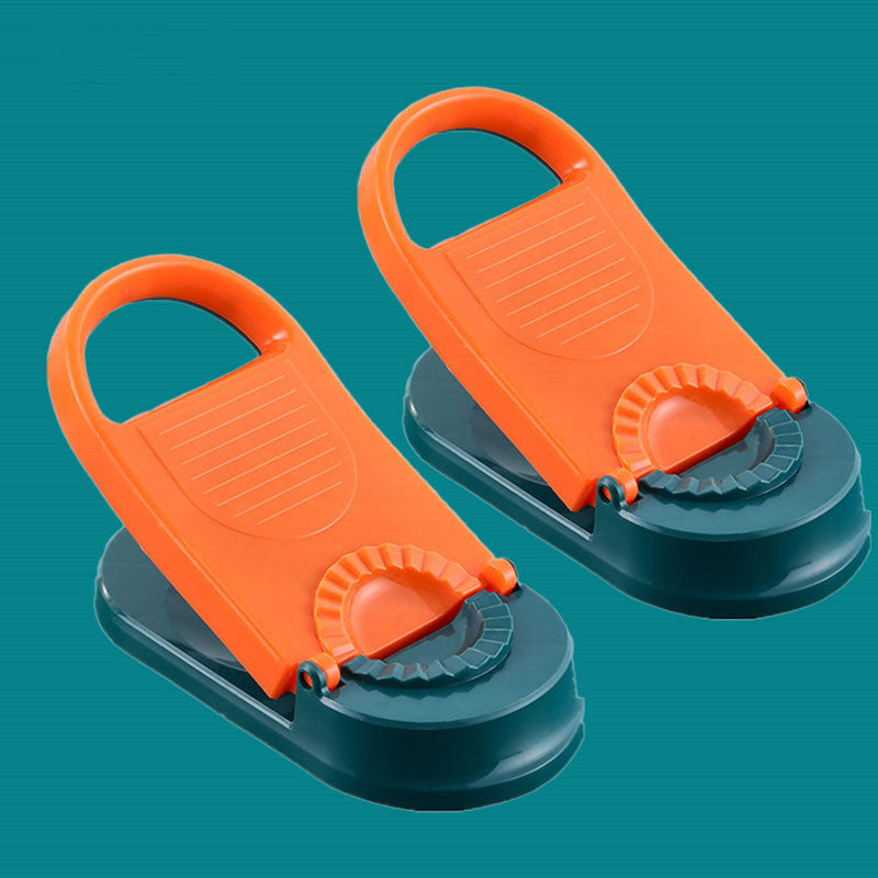 Outil de fabrication de boulettes de cuisine 2 en 1, cuisson de pâtisserie, artefact manuel pour presser les boulettes, moule d'emballage en peau, presse à pâte