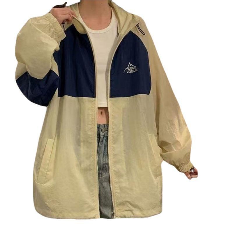 Ropa de protección solar estilo americano para mujer verano
