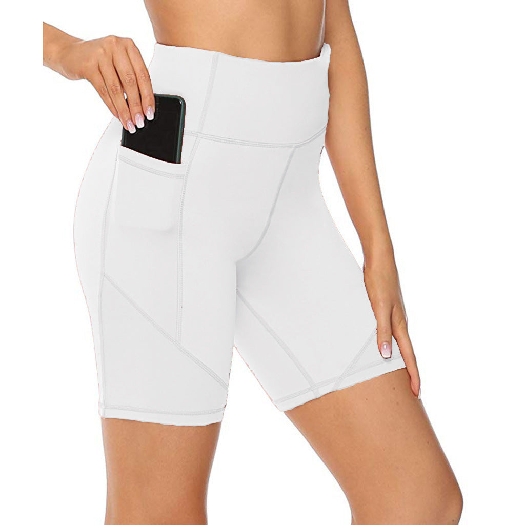Pantalones cortos deportivos de cinco puntos con costuras