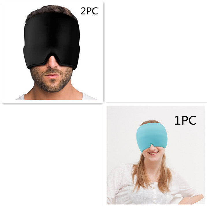 Mascarilla para ojos en gel para aliviar el dolor de cabeza