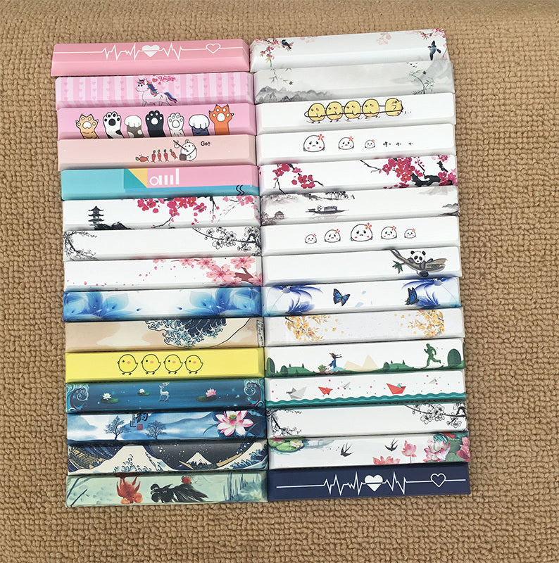 Tecla de sublimación de calor japonesa, rusa y coreana